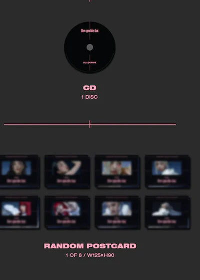 Album da collezione – BLACKPINK HOW YOU LIKE THAT (SPECIAL EDITION VER.) Originale