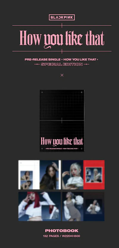Album da collezione – BLACKPINK HOW YOU LIKE THAT (SPECIAL EDITION VER.) Originale