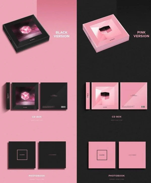 Album da collezione – BLACKPINK SQUARE UP (1ST MINI ALBUM) (Originale)
