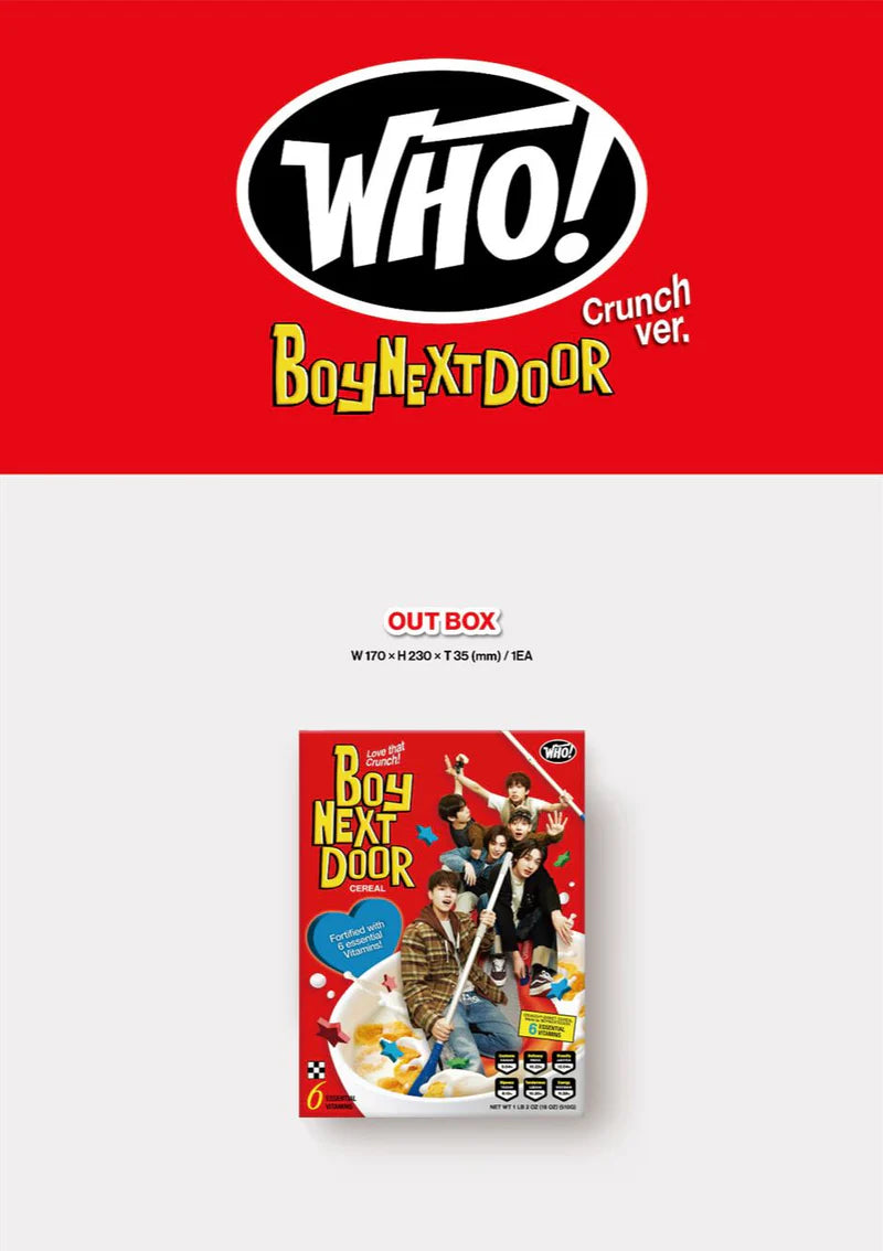 Album da collezione – BOYNEXTDOOR WHO! (Originale)