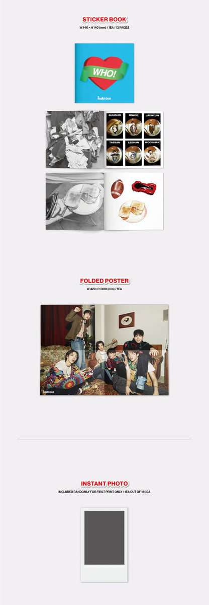 Album da collezione – BOYNEXTDOOR WHO! (Originale)
