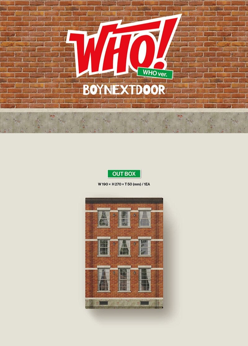 Album da collezione – BOYNEXTDOOR WHO! (Originale)