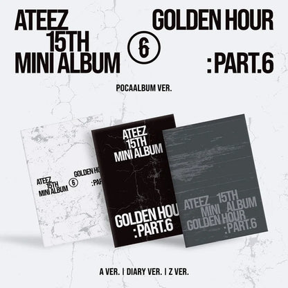 Album da collezione – ATEEZ GOLDEN HOUR : PART.6 (POCA ALBUM VER.) | PRE-ORDER