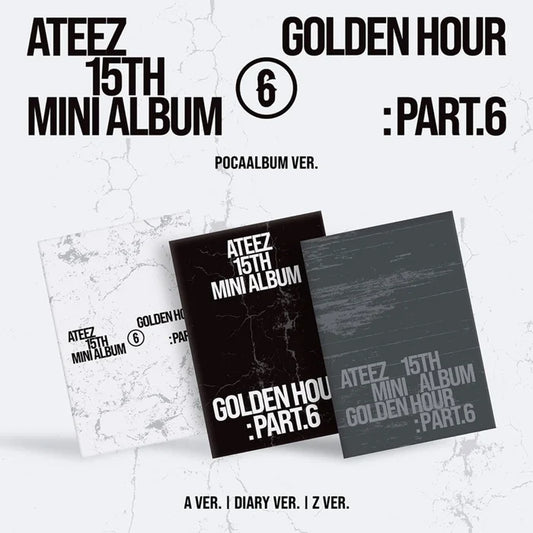 Album da collezione – ATEEZ GOLDEN HOUR : PART.6 (POCA ALBUM VER.) | PRE-ORDER