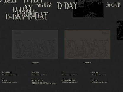 Album da collezione – AGUST D D-DAY