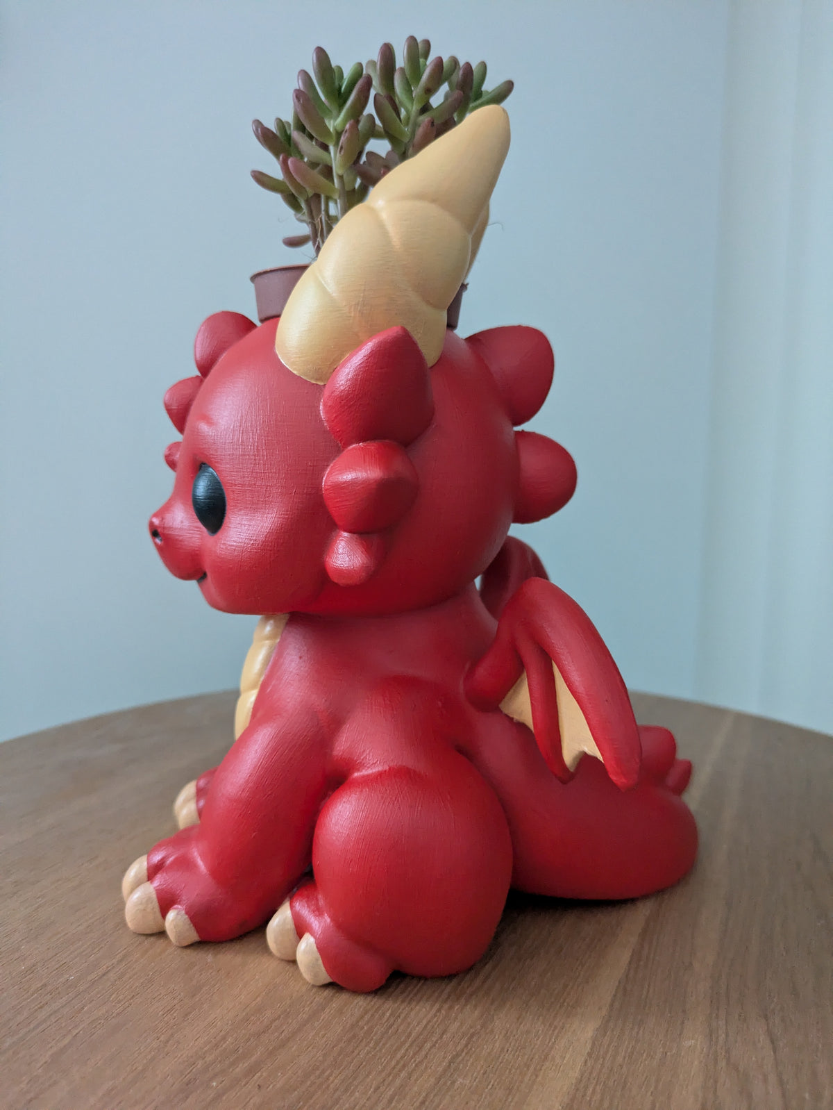Drago Plant Friends coprivaso per succulente e mini piante – vista laterale sinistra