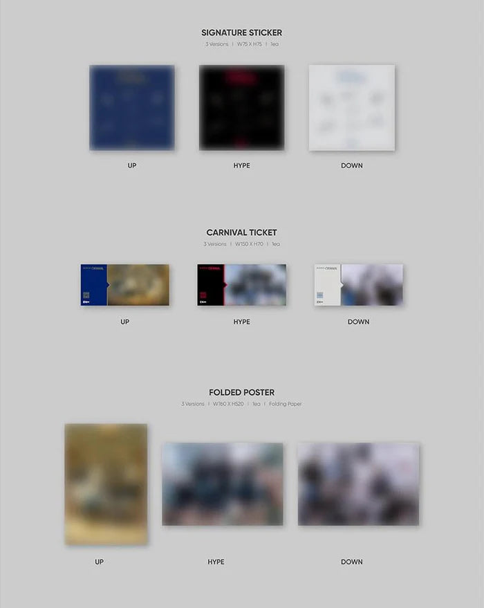 Album da collezione – ENHYPEN BORDER : CARNIVAL (Originale)