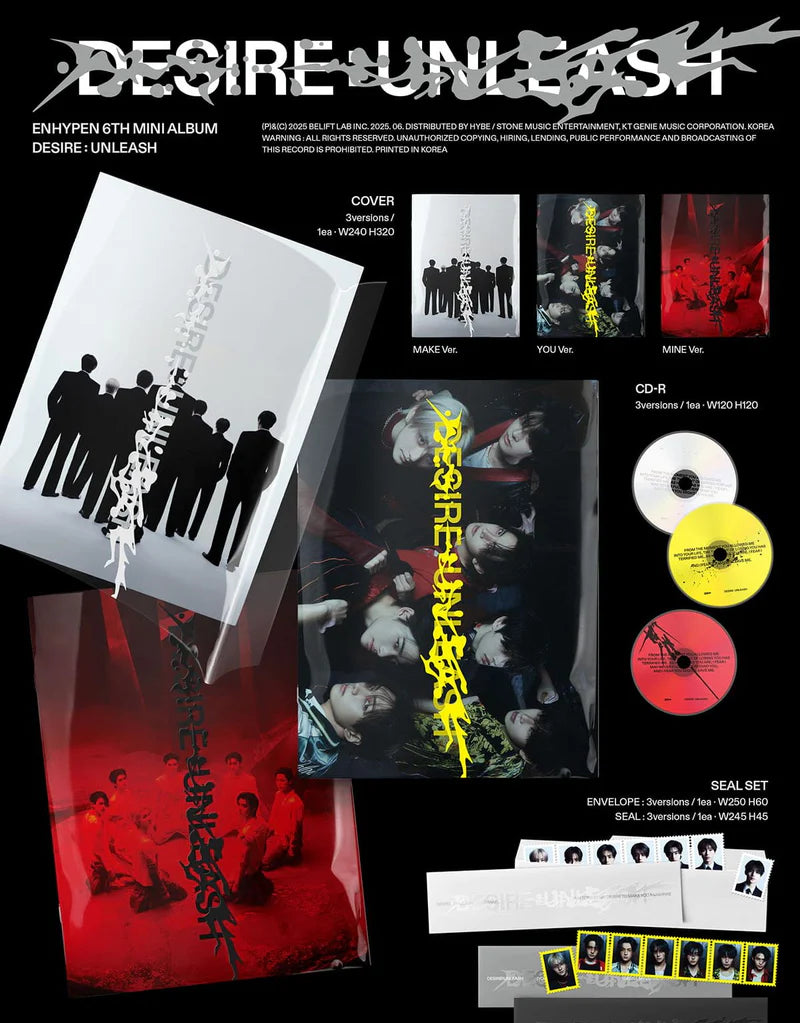 Album da collezione – ENHYPEN Desire : Unleashed
