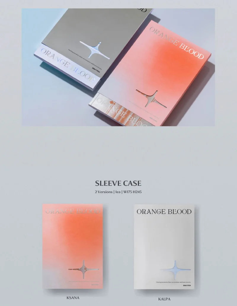 Album da collezione – ENHYPEN ORANGE BLOOD (Originale)