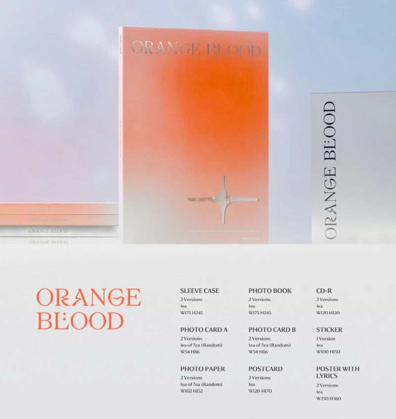 Album da collezione – ENHYPEN ORANGE BLOOD (Originale)