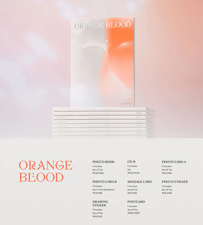 Album da collezione – ENHYPEN ORANGE BLOOD (ENGENE VER.) Originale