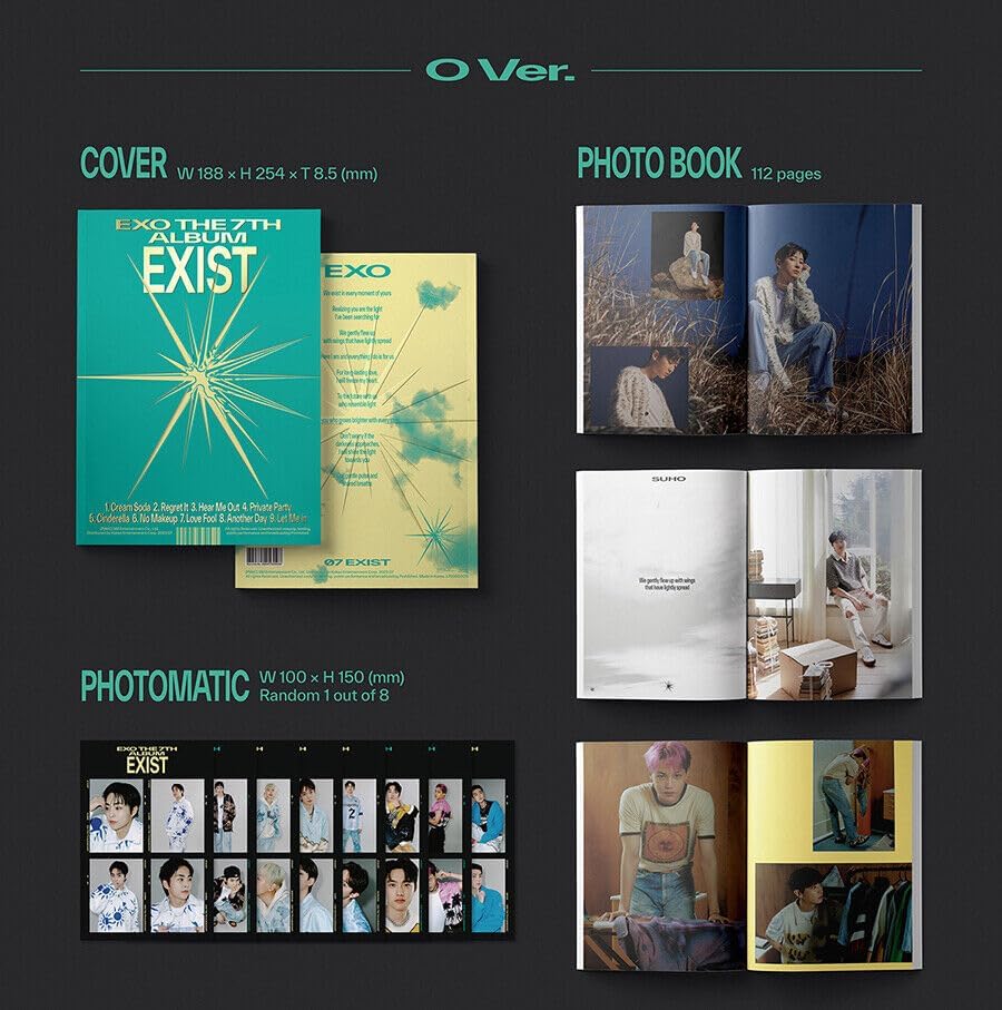 Album da collezione – EXO EXIST (PHOTOBOOK VER.) Originale