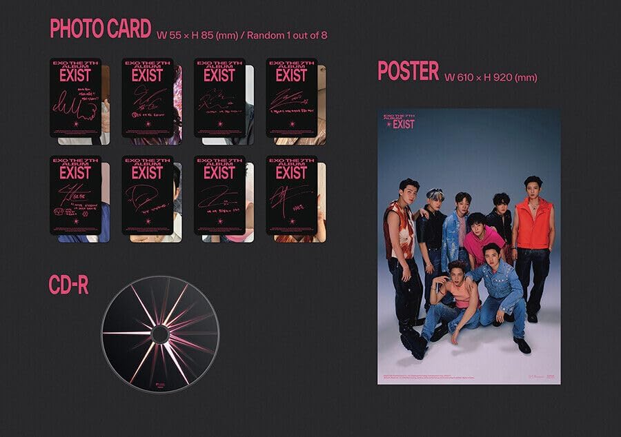 Album da collezione – EXO EXIST (PHOTOBOOK VER.) Originale