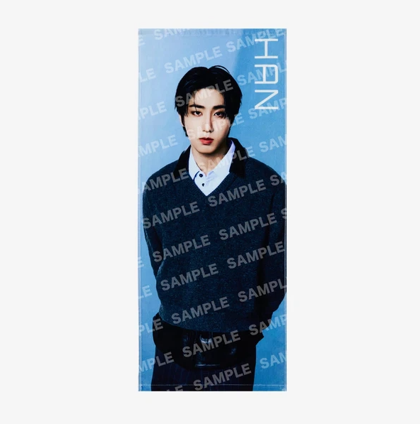STRAY KIDS – [RUN IT JAPAN] PHOTO FACE TOWEL (PRE-ORDER) Gadget Ufficiale
