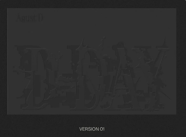 Album da collezione – AGUST D D-DAY