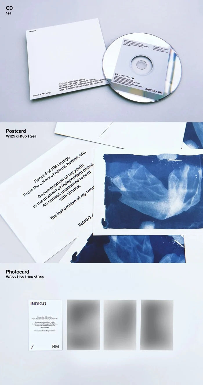 Album da collezione – RM INDIGO (BOOK VER.)