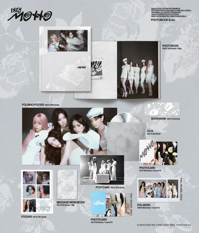 Album da collezione – ITZY MOTTO (PHOTOBOOK VER.) (Originale)