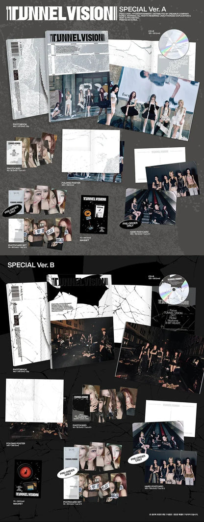 Album da collezione – ITZY Tunnel Vision (Special Ver.) Originale