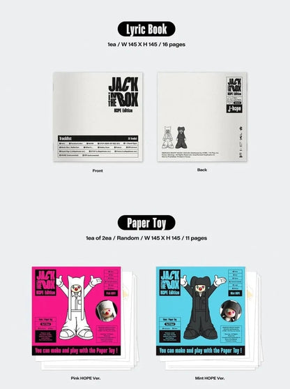 Album da collezione – J-HOPE JACK IN THE BOX (HOPE VER.)