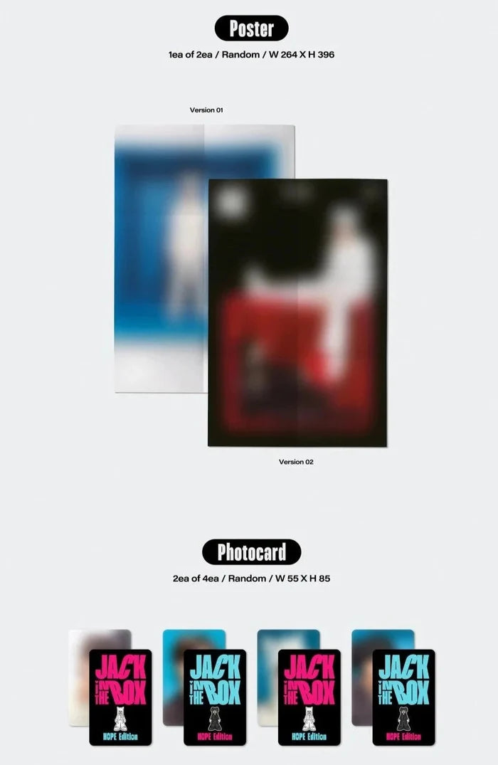 Album da collezione – J-HOPE JACK IN THE BOX (HOPE VER.)