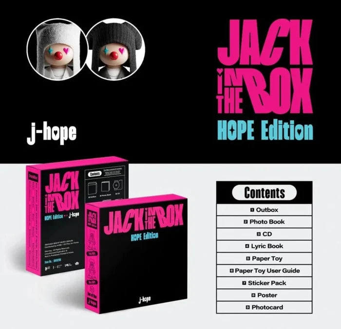 Album da collezione – J-HOPE JACK IN THE BOX (HOPE VER.)