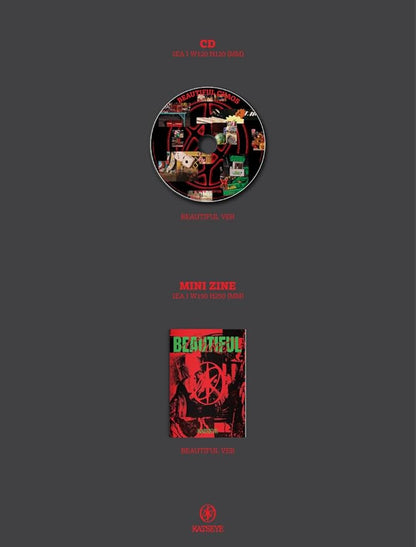 Album da collezione – KATSEYE BEAUTIFUL CHAOS (Originale)