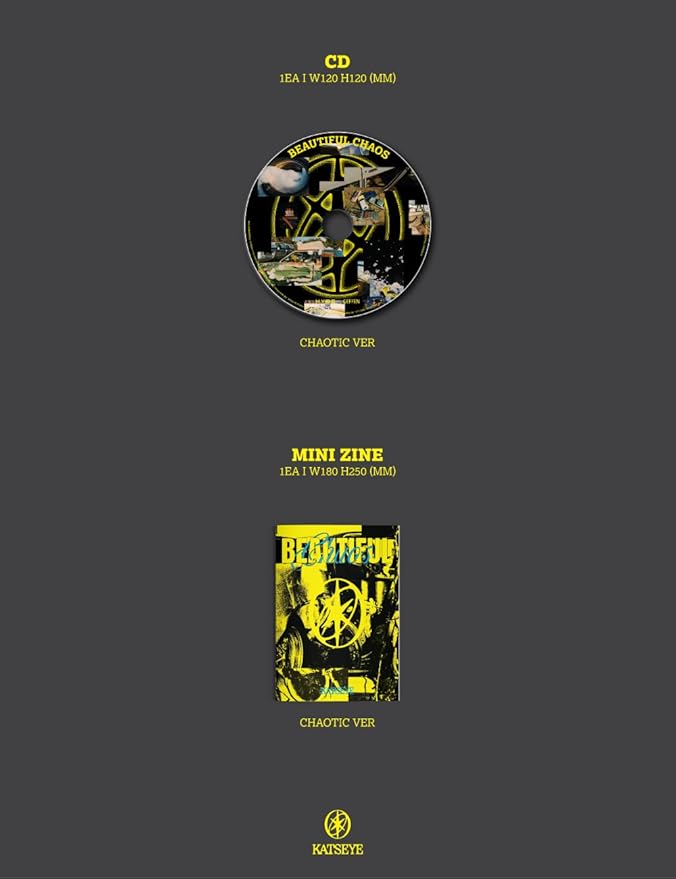 Album da collezione – KATSEYE BEAUTIFUL CHAOS (Originale)