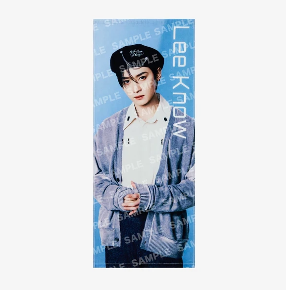 STRAY KIDS – [RUN IT JAPAN] PHOTO FACE TOWEL (PRE-ORDER) Gadget Ufficiale