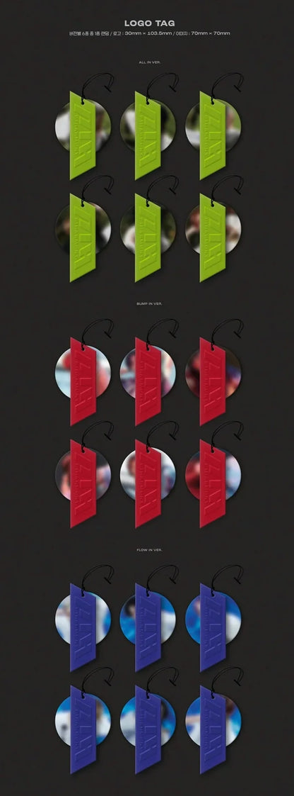 Logo Tag dell'album HARMONY : ALL IN dei P1HARMONY nelle versioni disponibili