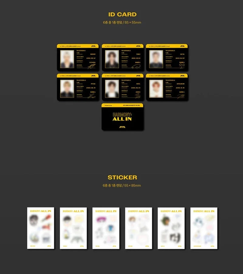 Album da collezione – P1Harmony All In (Fit In Ver.)