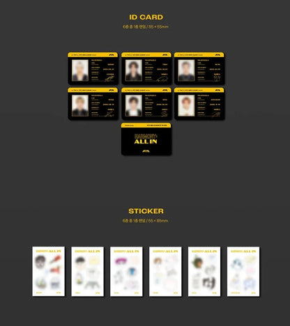 Album da collezione – P1Harmony All In (Fit In Ver.)