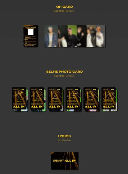 Album da collezione – P1Harmony All In (Fit In Ver.)