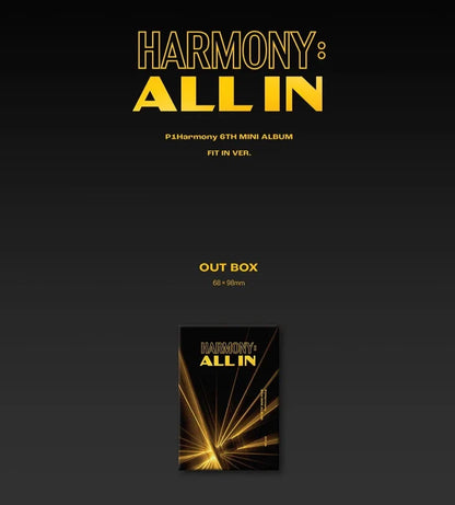 Album da collezione – P1Harmony All In (Fit In Ver.)