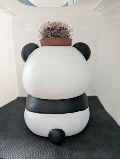Panda Plant Friends Porta piante per succulente e mini piante – vista posteriore