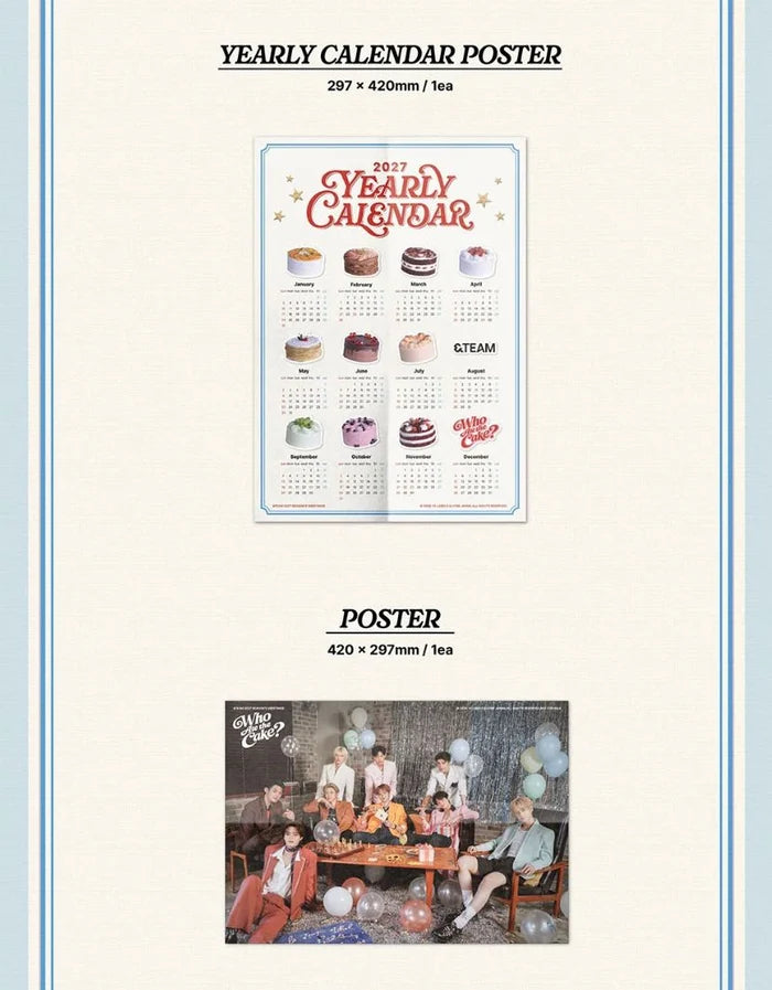 &TEAM SEASON’S GREETINGS 2027 – (WHO ATE THE CAKE?) | PRE-ORDER