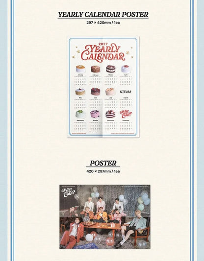 &TEAM SEASON’S GREETINGS 2027 – (WHO ATE THE CAKE?) | PRE-ORDER