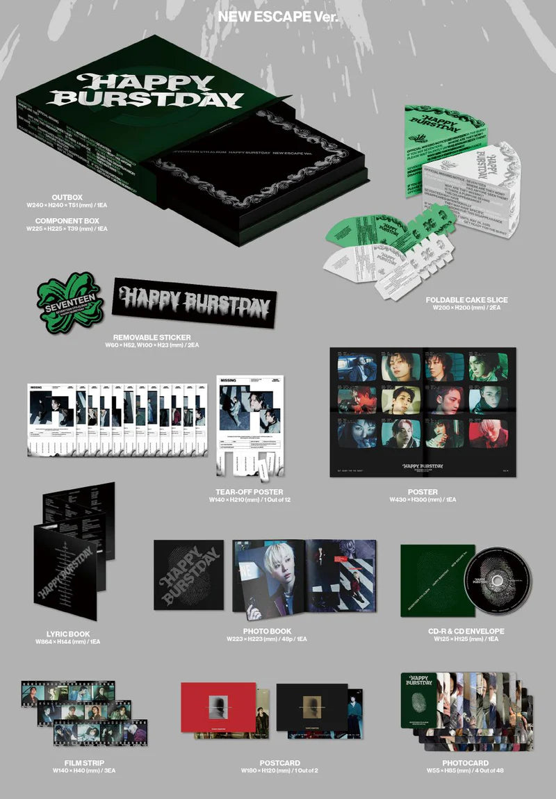 Album da collezione – SEVENTEEN Happy Burstday (Originale)