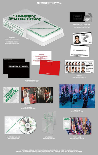 Album da collezione – SEVENTEEN Happy Burstday (Originale)