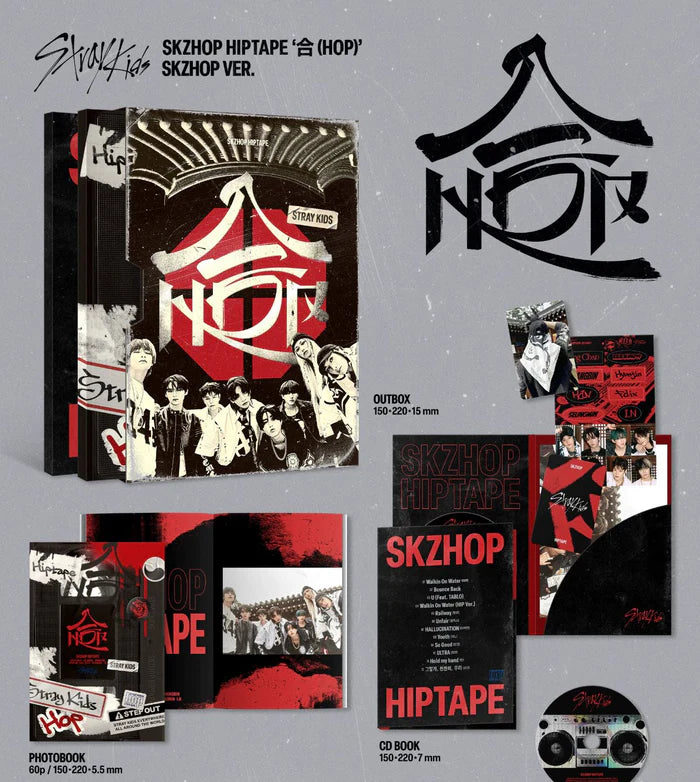 Album da collezione – STRAY KIDS 合 (HOP) (SKZHOP VER.) Originale
