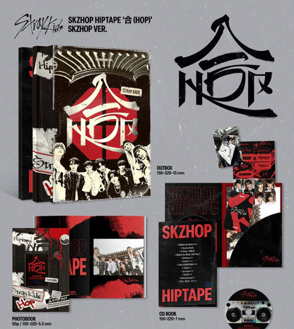 Album da collezione – STRAY KIDS 合 (HOP) (SKZHOP VER.) Originale