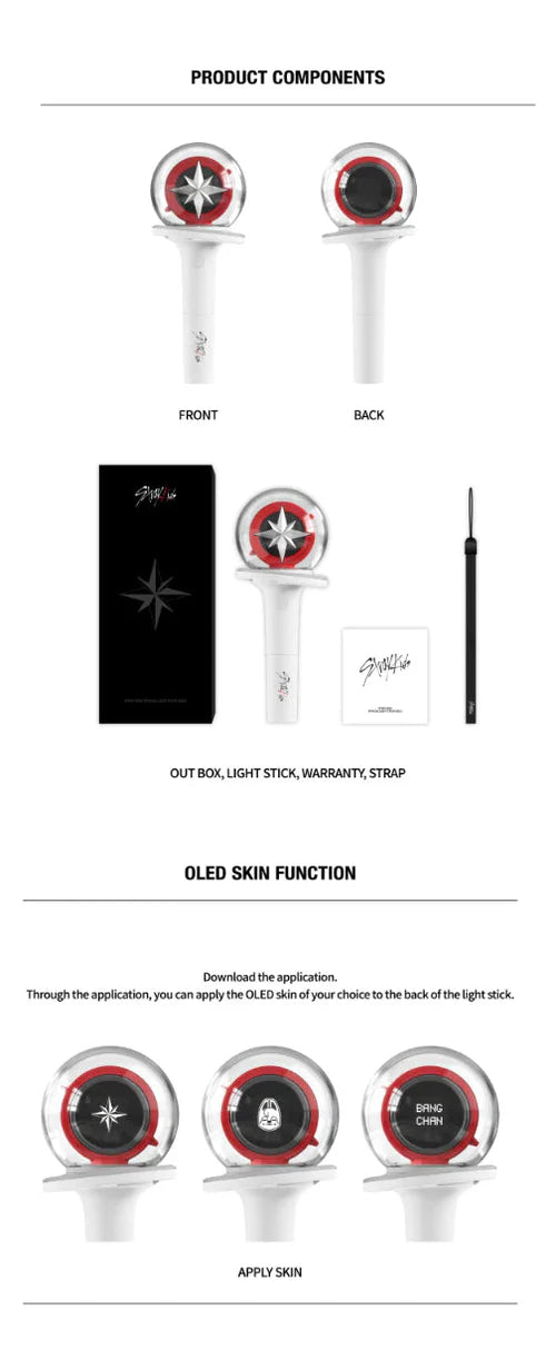 STRAY KIDS – OFFICIAL LIGHT STICK VER.2 Gadget Ufficiale