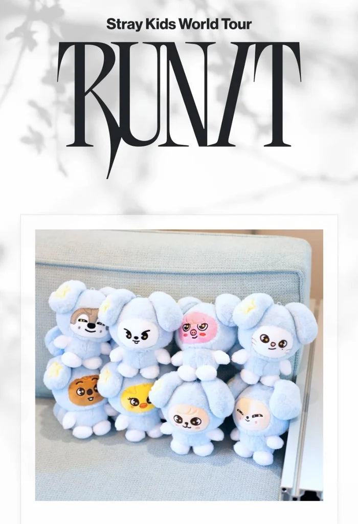 STRAY KIDS – [RUN IT SEOUL] SKZOO PLUSH IN TASY (PRE-ORDER) Gadget Ufficiale