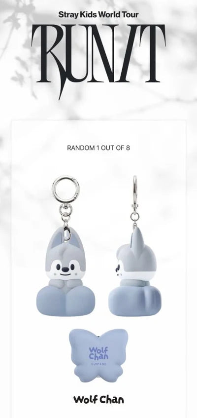 STRAY KIDS – [RUN IT SEOUL] SKZOO SECRET CLICKER KEYRING (RANDOM) (PRE-ORDER) Gadget Ufficiale