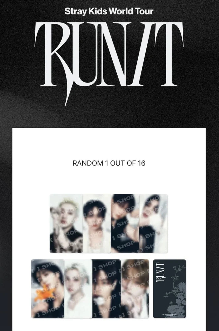 STRAY KIDS – [RUN IT SEOUL] SPECIAL TRADING CARD (PRE-ORDER) Gadget Ufficiale