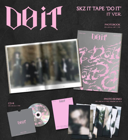 Photobook, CD e Photo Board dell'album DO IT (IT VER.) degli STRAY KIDS 