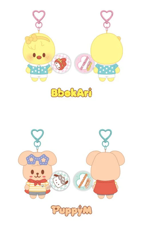 STRAY KIDS – SKZOO X SANRIO CHARACTERS 10CM PLUSH MINI PICKET VER. Gadget Ufficiale (PRE-ORDER)
