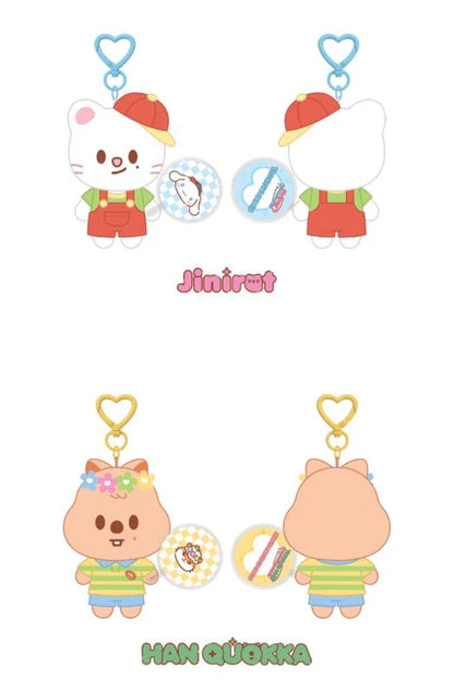 STRAY KIDS – SKZOO X SANRIO CHARACTERS 10CM PLUSH MINI PICKET VER. Gadget Ufficiale (PRE-ORDER)