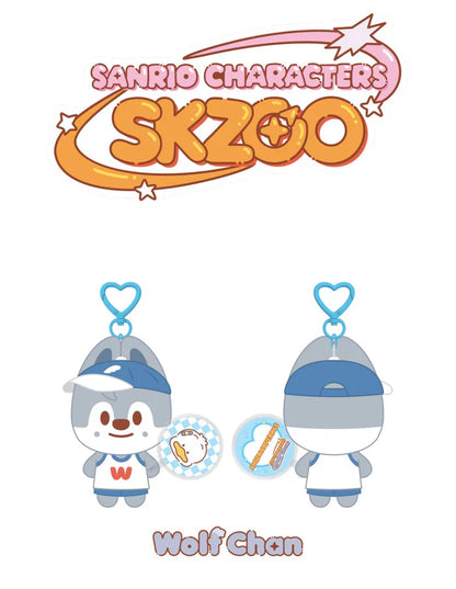 STRAY KIDS – SKZOO X SANRIO CHARACTERS 10CM PLUSH MINI PICKET VER. Gadget Ufficiale (PRE-ORDER)