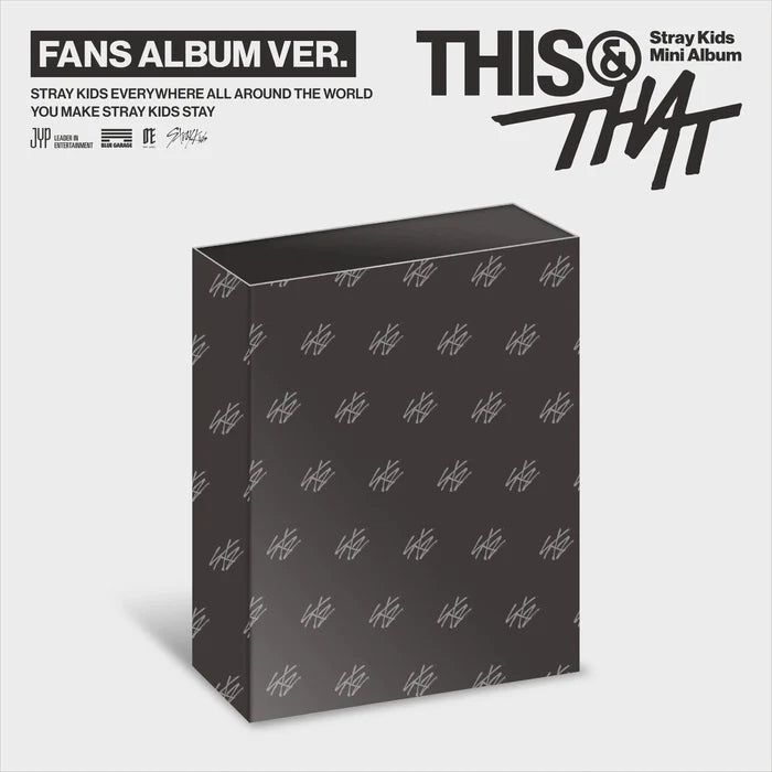 Album da collezione – STRAY KIDS THIS & THAT (FANS ALBUM VER.) (PRE-ORDER) Originale