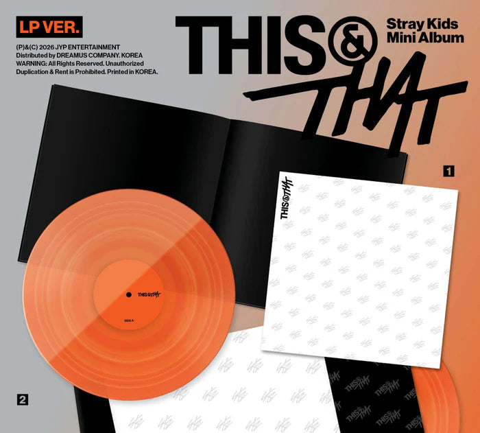 Album da collezione – STRAY KIDS THIS & THAT (LP VER.) (PRE-ORDER) Originale